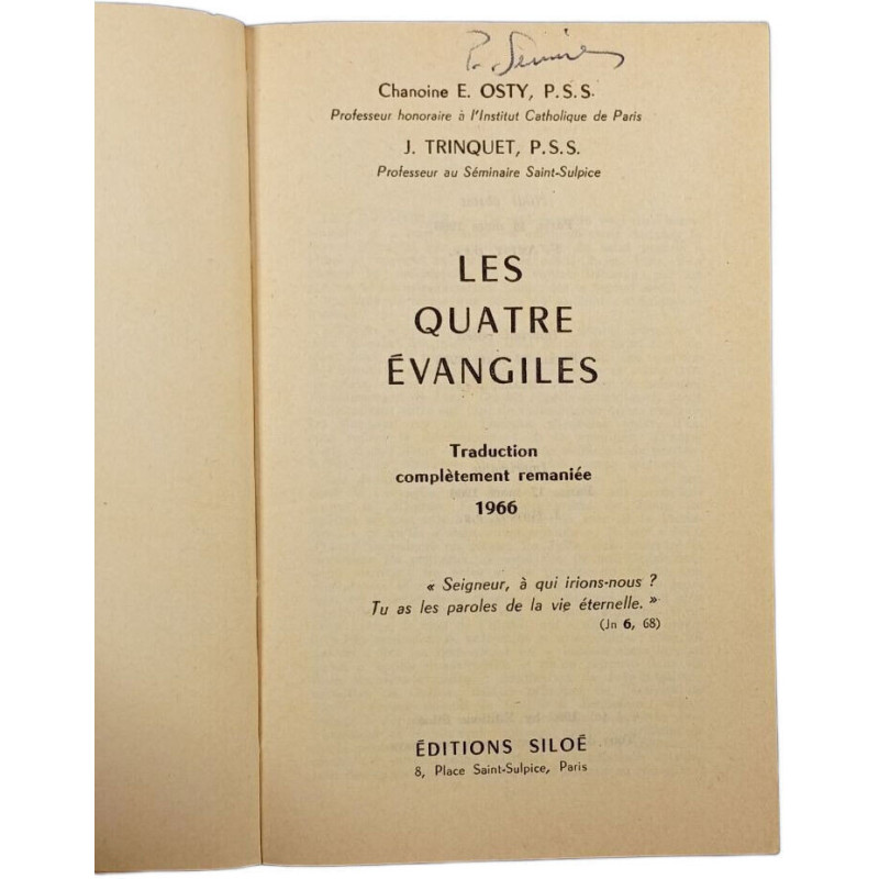 Les quatre Évangiles