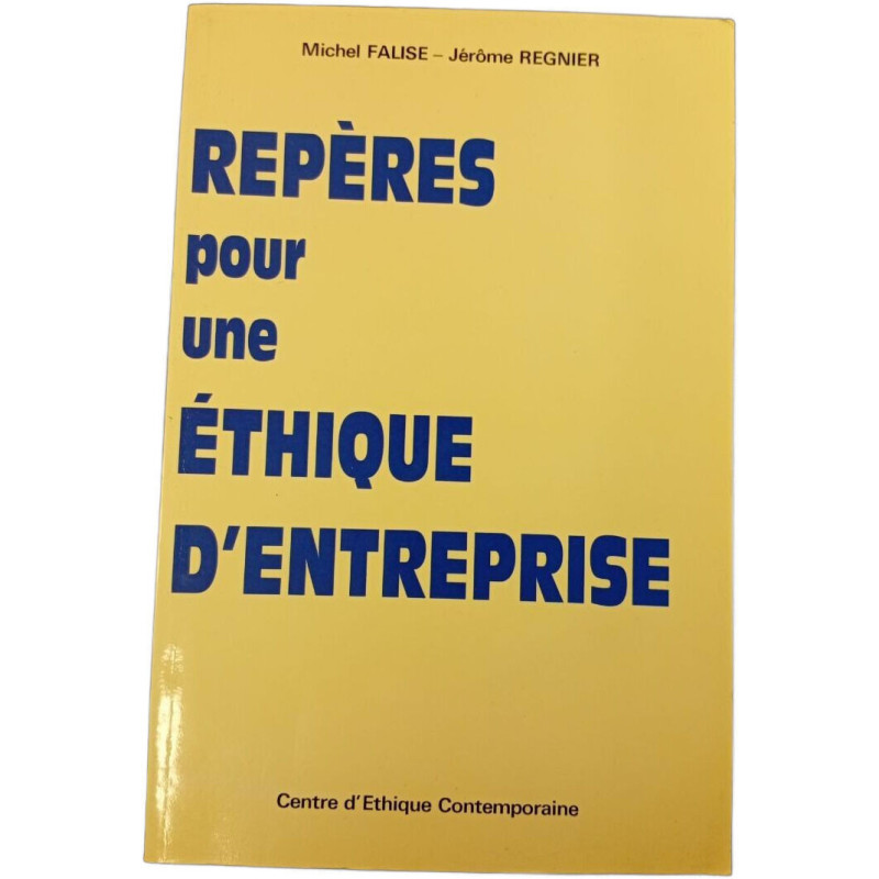 Repères pour une éthique d'entreprise