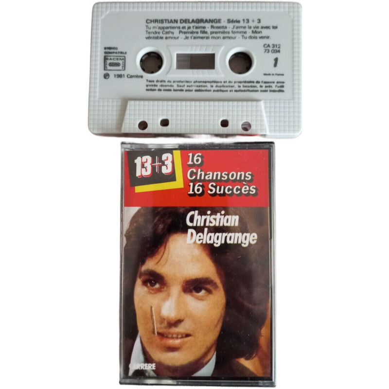 K7 Audio - 13 + 3 16 Chansons 16 Succès