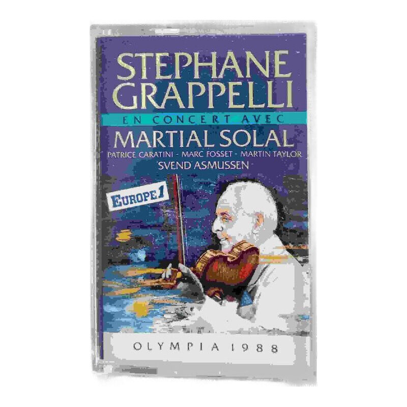 K7 Audio - Stephane Grappelli en concert avec Martial Solal