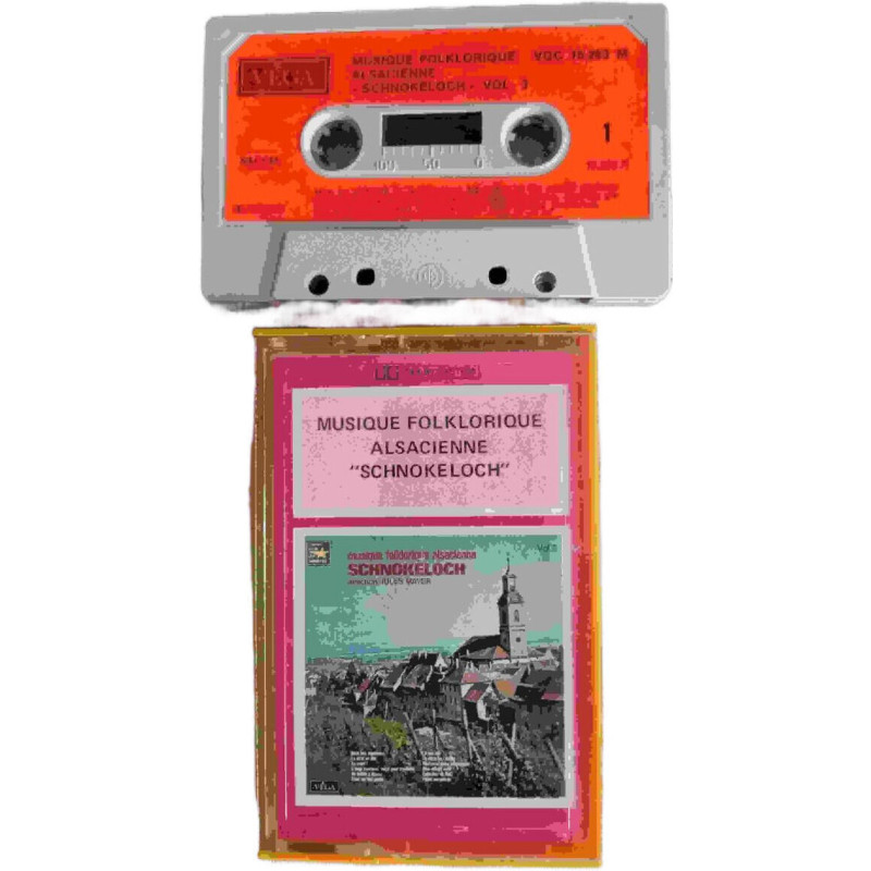 K7 Audio - Musique folklorique alsacienne "Schnokeloch"