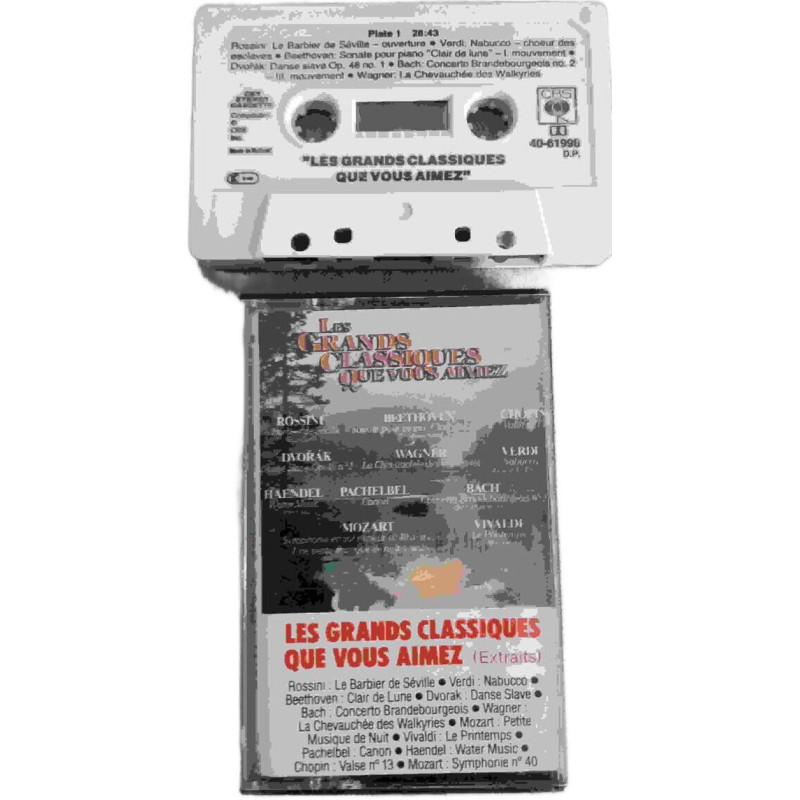 K7 Audio - Les Grands Classiques Que Vous Aimez