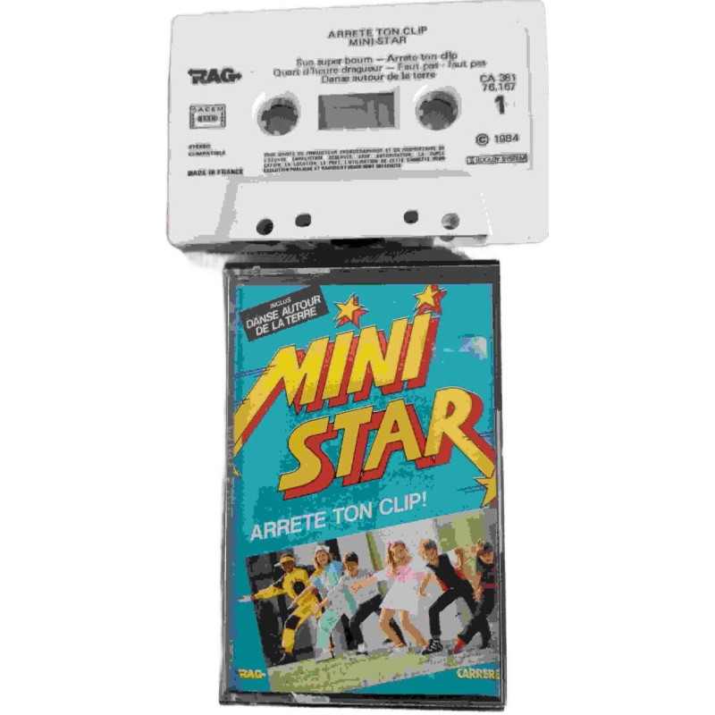 K7 Audio - Mini Star - Arrete ton clip