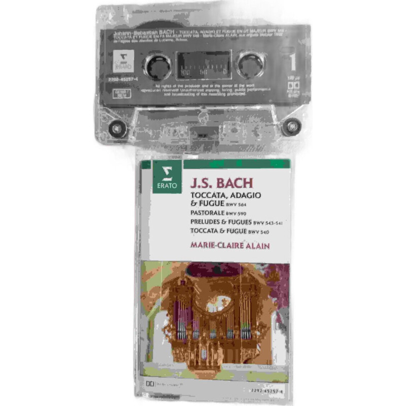 K7 Audio - Toccata Adagio et Fugue BWV 564, Pastorale BWV 590,...