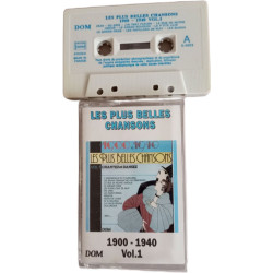 K7 Audio - Les plus belles chansons 1900-1940 Vol.1