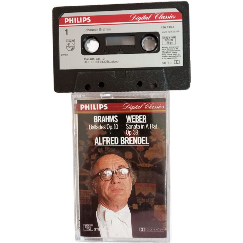 K7 Audio - Brahms Ballades Op.10 / Weber Sonata in A Flat Op.39