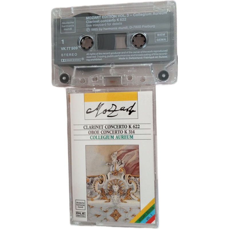 K7 Audio - Clarinet concerto K 622 / Oboe concerto K 314