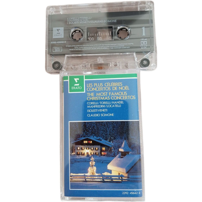 K7 Audio - Les plus célèbres concertos de Noël / The most famous...