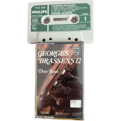 K7 Audio - Georges Brassens 12 - Don Juan
