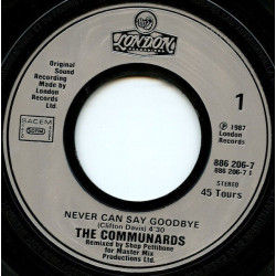Never Can Say Goodbye