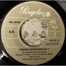 Rondes Et Chansons Enfantines (Album N°1)