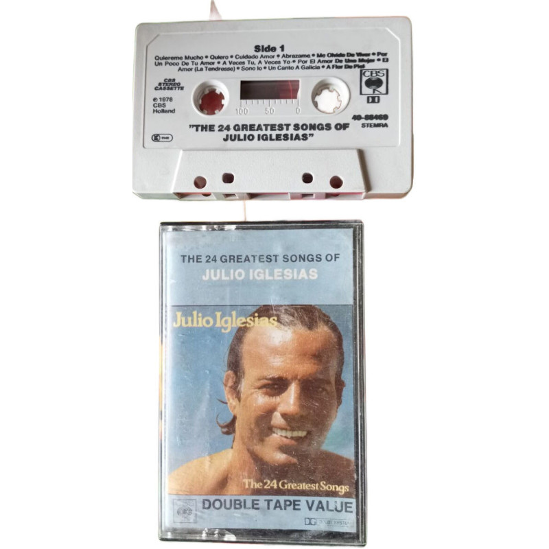 K7 Audio - The 24 Greatest Songs of Julio Iglesias