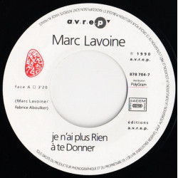 Je N'ai Plus Rien À Te Donner