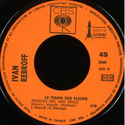 Le Temps Des Fleurs