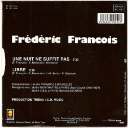 Une Nuit Ne Suffit Pas / Libre