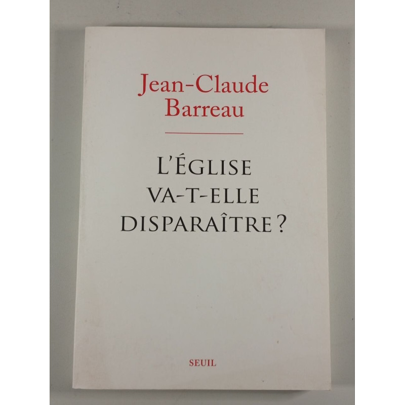 L'église va-t-elle disparaître