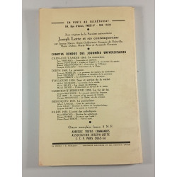 XXXIXes Journées Universitaires REIMS