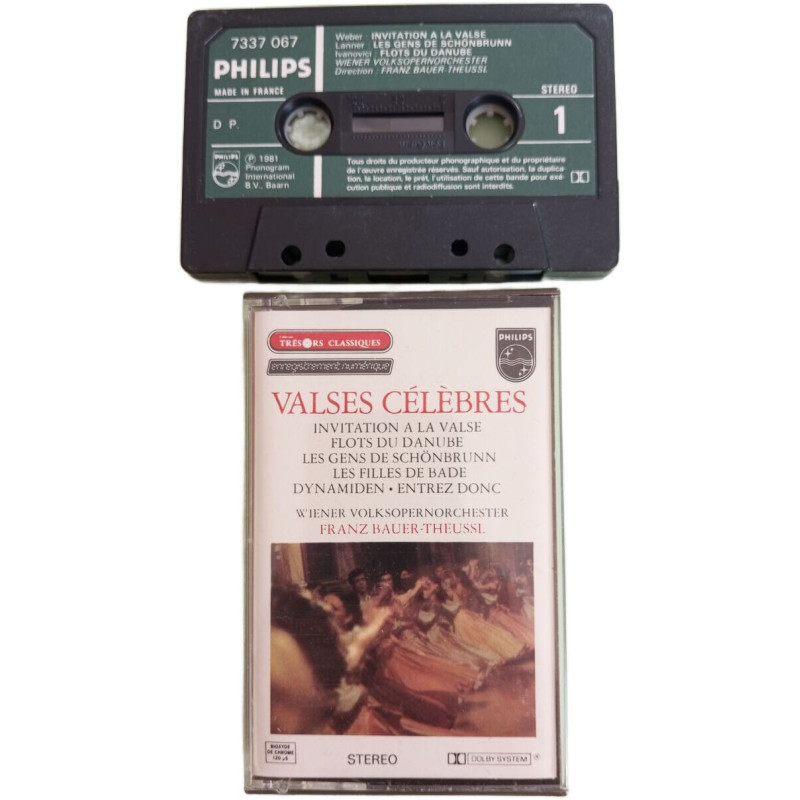K7 Audio - Valses Célèbres