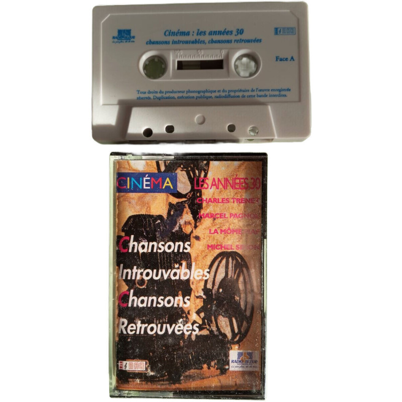 K7 Audio - Cinéma : les années 30 chansons introuvables chansons...