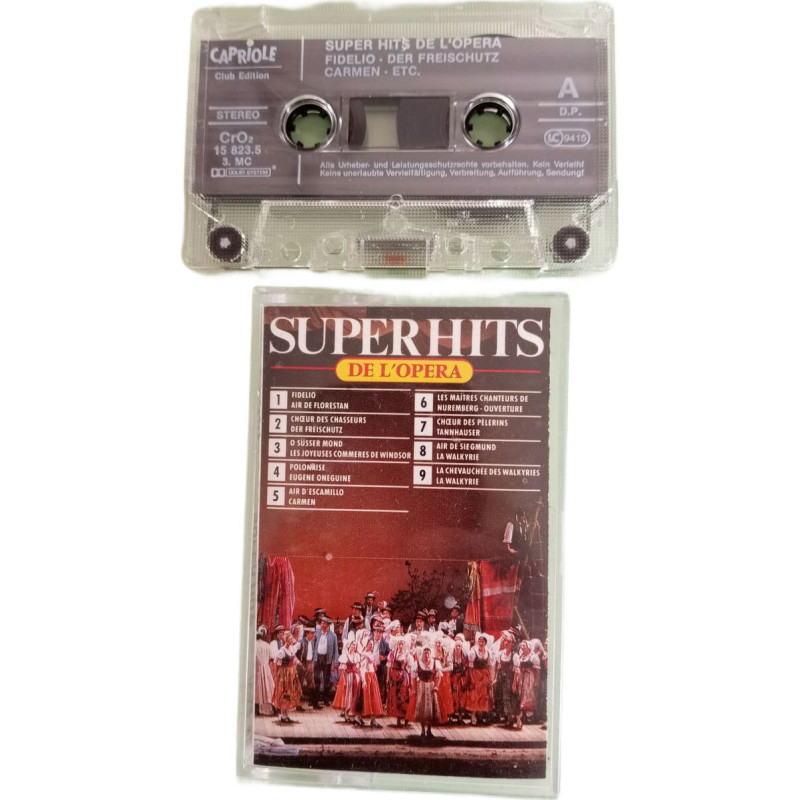 K7 Audio - Super Hits de l'Opéra