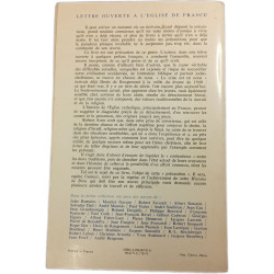 Lettre ouverte à l'Église de France