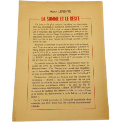 La Somme et le reste 1