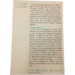 L'école de la prière