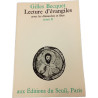 Lecture d'évangiles pour les dimanches et fêtes année B