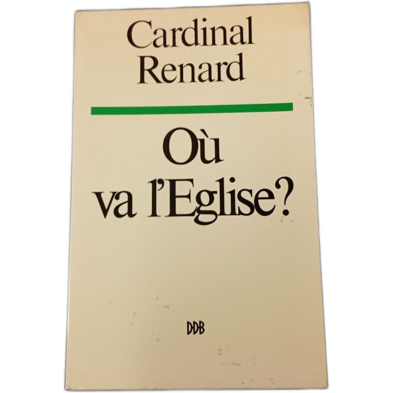 Où va l'Eglise