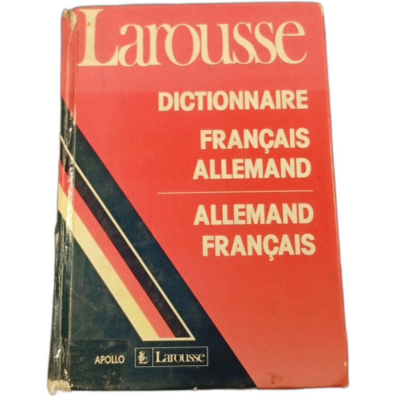 Dictionnaire français allemand / allemand français