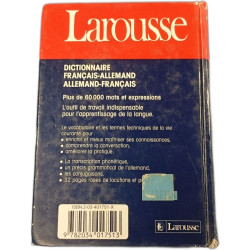 Dictionnaire français allemand / allemand français
