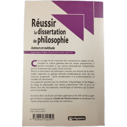 Réussir la dissertation de philosophie