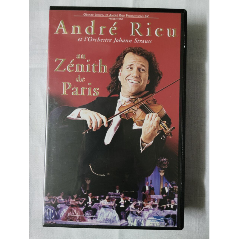 VHS - André Rieu et l'Orchestre Johann Strauss au Zénith de Paris