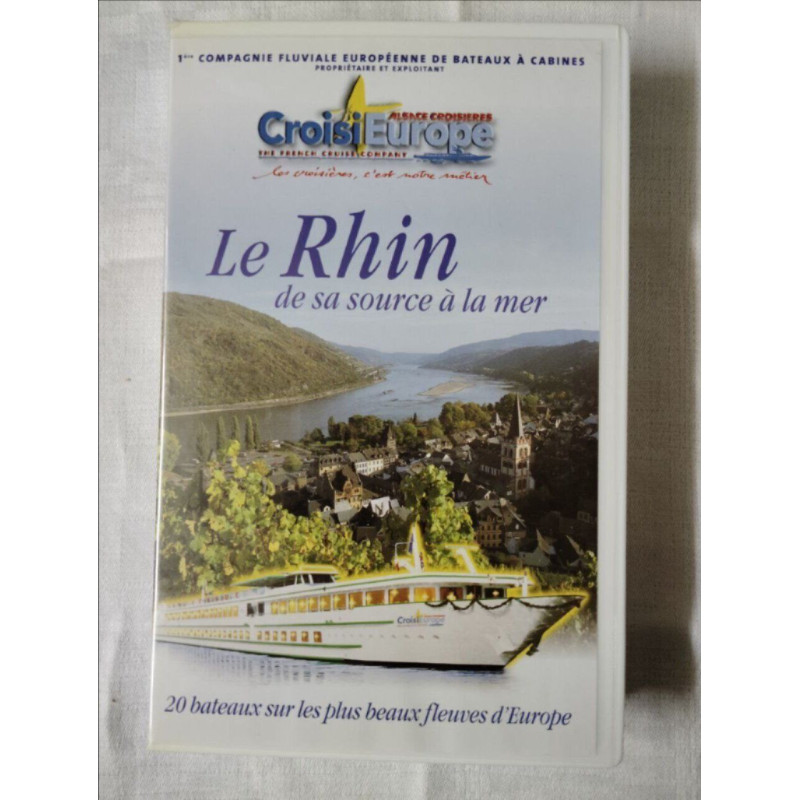 VHS - Le Rhin de sa source à la mer