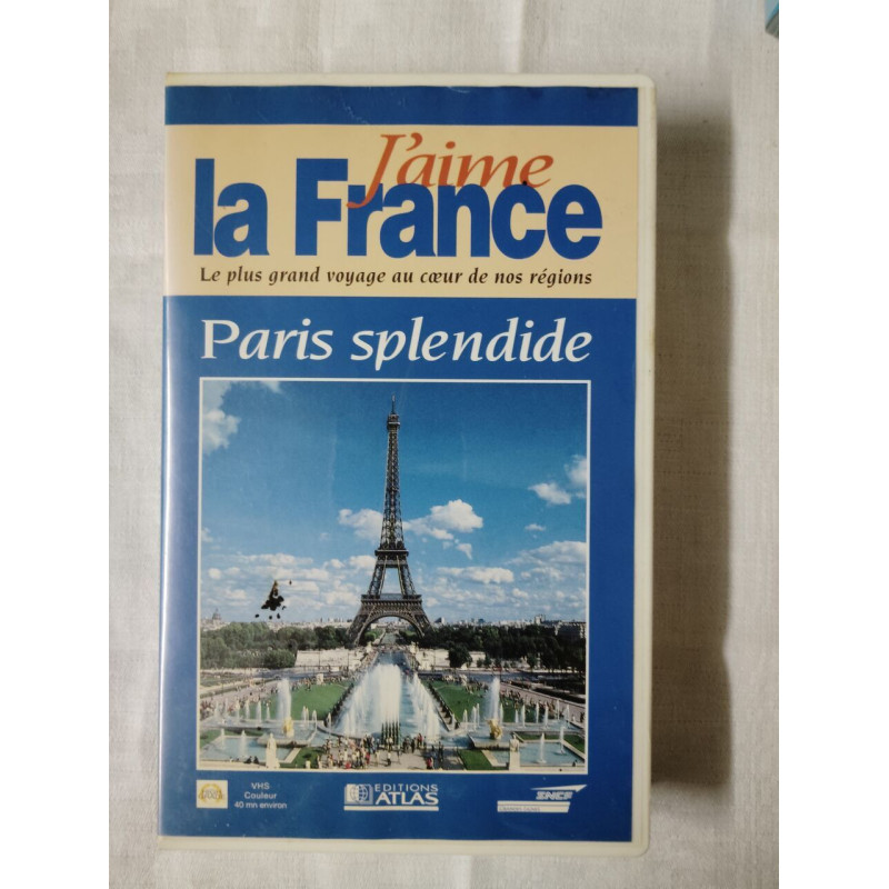 VHS - J'aime la France : Paris splendide