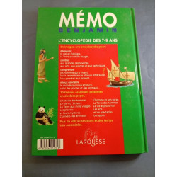 Mémo benjamin Larousse: L'encyclopédie des 7-9 an