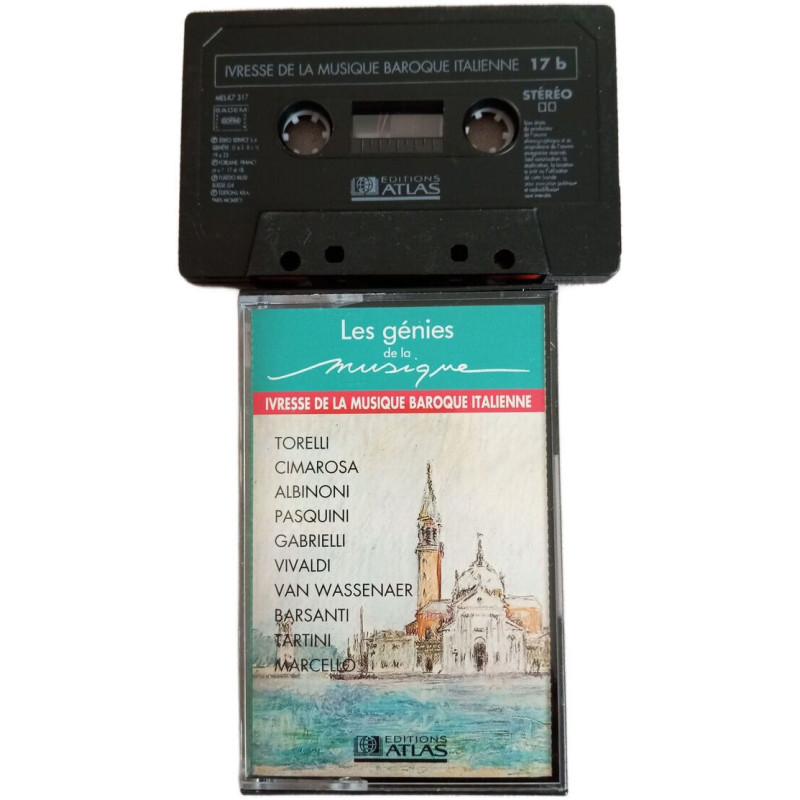 K7 Audio - IVRESSE DE LA MUSIQUE BAROQUE ITALIENNE