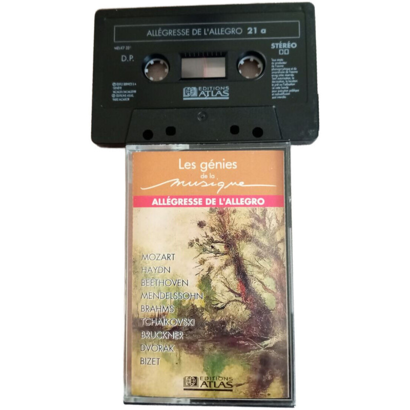K7 Audio - Les génies de la musique: Allégresse de l'Allegro