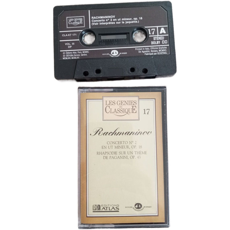 K7 Audio - Rachmaninov Concerto N° 2 en ut mineur Op. 18 Rhapsodie...