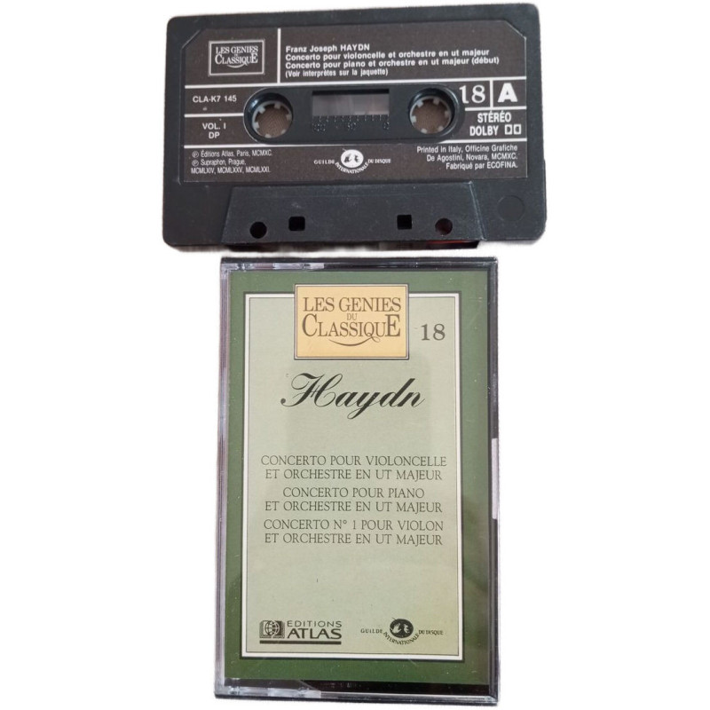 K7 Audio - Concerto pour violoncelle et orchestre en ut majeur ,...