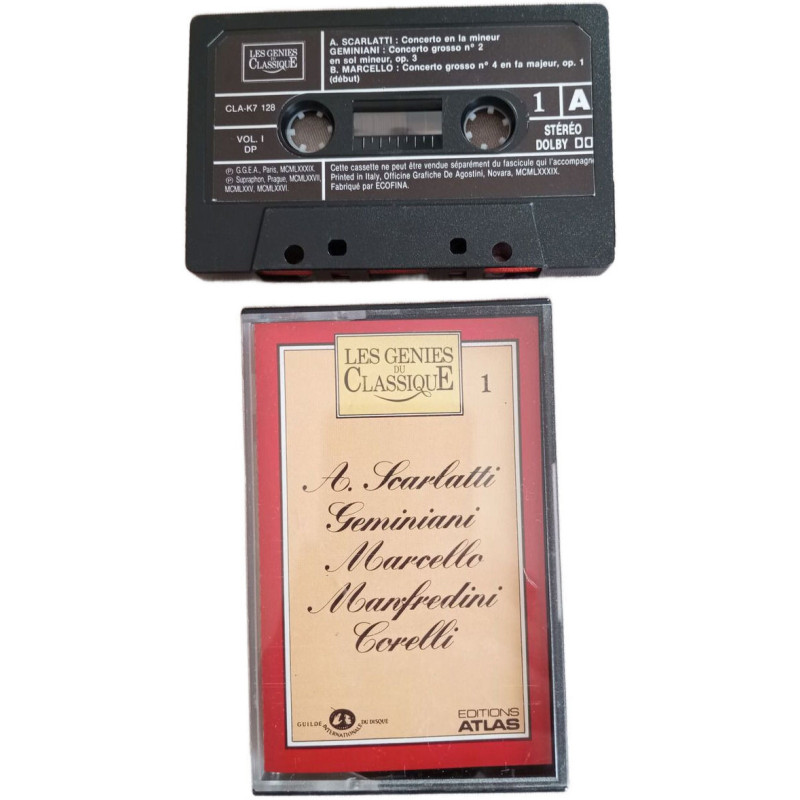 K7 Audio - A. Scarlatti Geminiani Marcello Manfredini Corelli