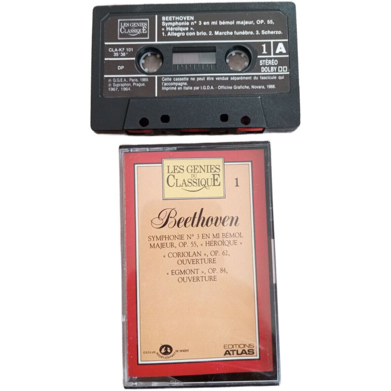 K7 Audio - Symphonie n° 3 en mi bémol majeur Op. 55 « Héroïque »