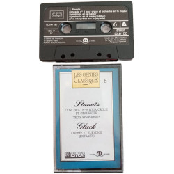K7 Audio - Concerto n° 6 pour orgue et orchestre en fa majeur,...