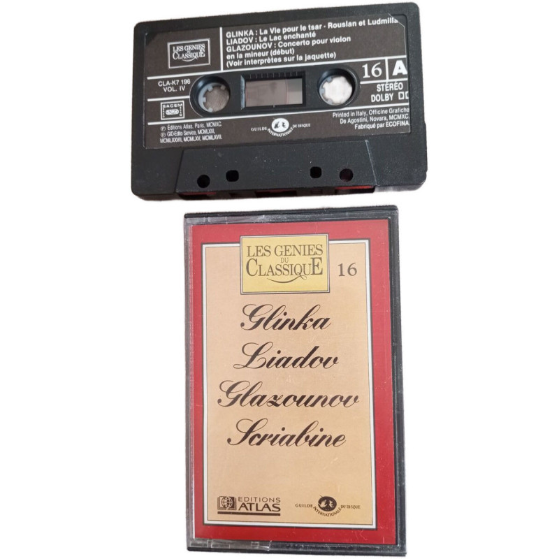 K7 Audio - Glinka : La Vie pour le tsar - Rouslan et...