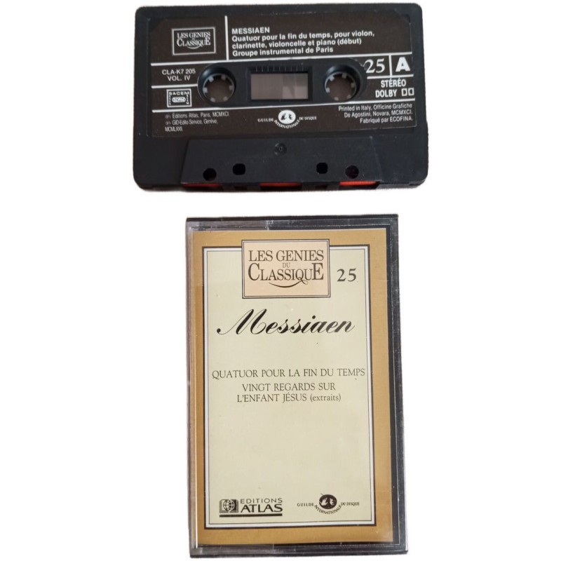 K7 Audio - Messiaen: Quatuor pour la fin du temps Vingt regards...