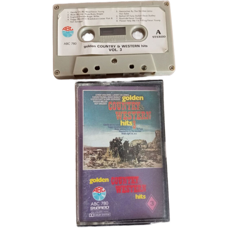 K7 Audio - Golden Country et Western Hits Vol. 3