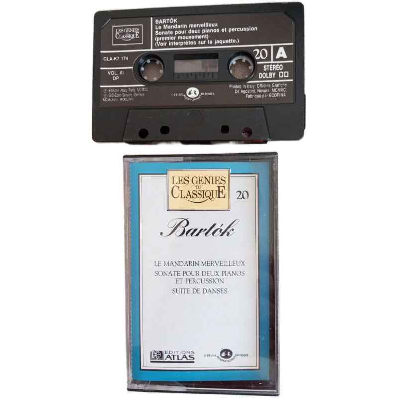 K7 Audio - Le Mandarin merveilleux, Sonate pour deux pianos et...