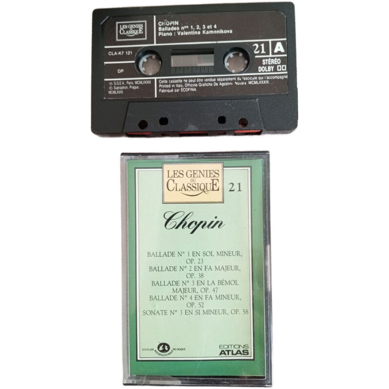 K7 Audio - Chopin Ballades nos 1 2 3 et 4