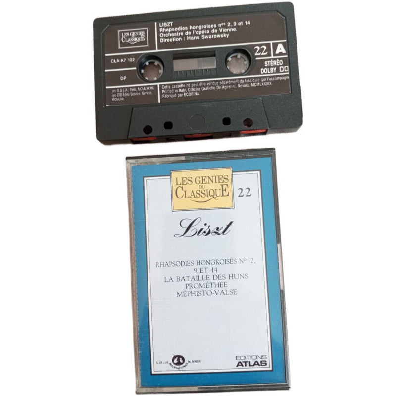 K7 Audio - Rhapsodies hongroises nos 2 9 et 14 , La bataille des...