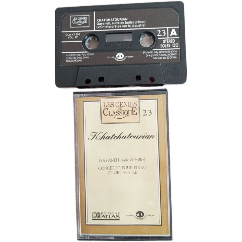 K7 Audio - Khatchatourian: Gayaneh (suite de ballet) - Concerto...